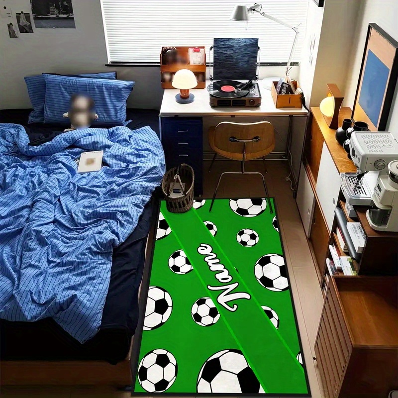 Custom Name Football Mat - Per - Home Bathroom Name avaliação e preço