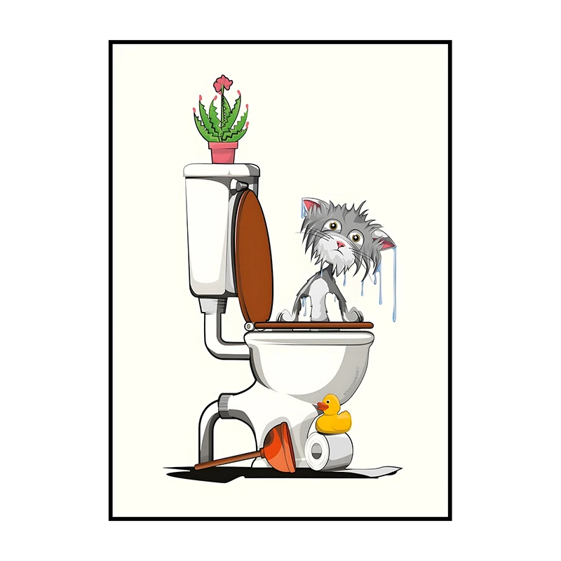 1PCS Frameless Fun Bathroom An - Toilet Paper Holder avaliação e preço