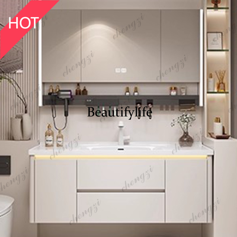 M07 Organizer Storage Cupboard - Home Bathroom Vanity Combo avaliação e preço
