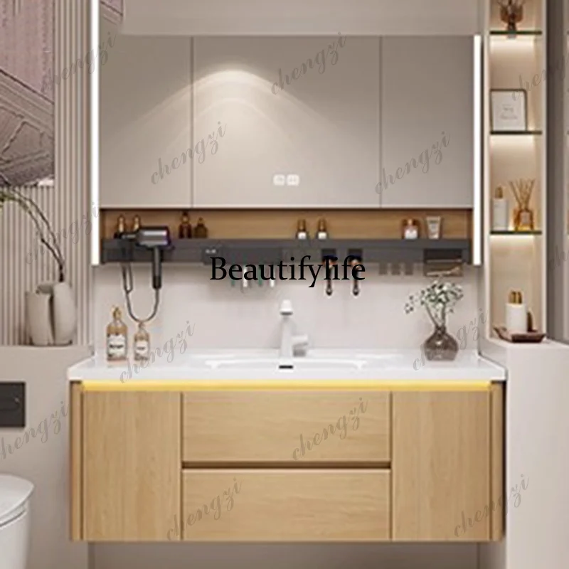 M07 Organizer Storage Cupboard - Home Bathroom Vanity Combo avaliação e preço