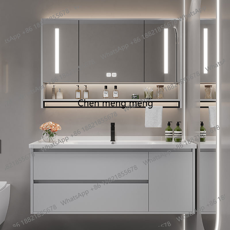 a48 Vintage Partition Bathroom - Home Bathroom Vanity Combo avaliação e preço