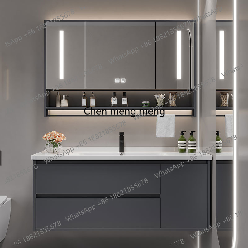 a48 Vintage Partition Bathroom - Home Bathroom Vanity Combo avaliação e preço