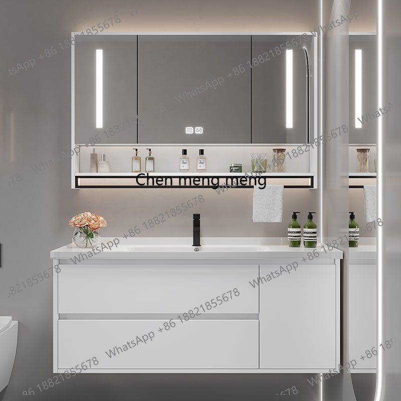 a48 Vintage Partition Bathroom - Home Bathroom Vanity Combo avaliação e preço