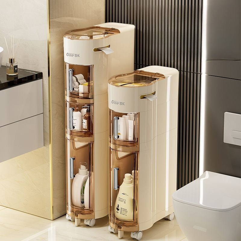 Slim Multi-Layer Storage Cabin - Home Goods Bathroom Cabinets avaliação e preço