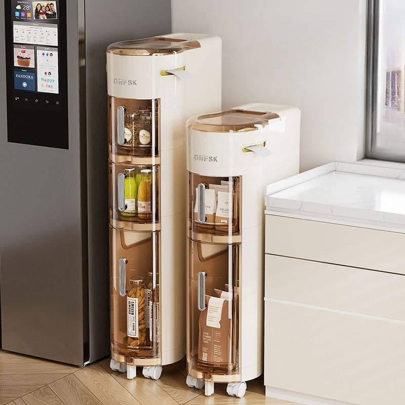 Slim Multi-Layer Storage Cabin - Home Goods Bathroom Cabinets avaliação e preço