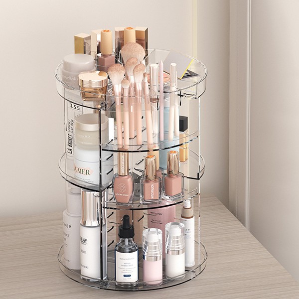 360-Degree Rotating Cosmetic S - Home Goods Bathroom Cabinets avaliação e preço
