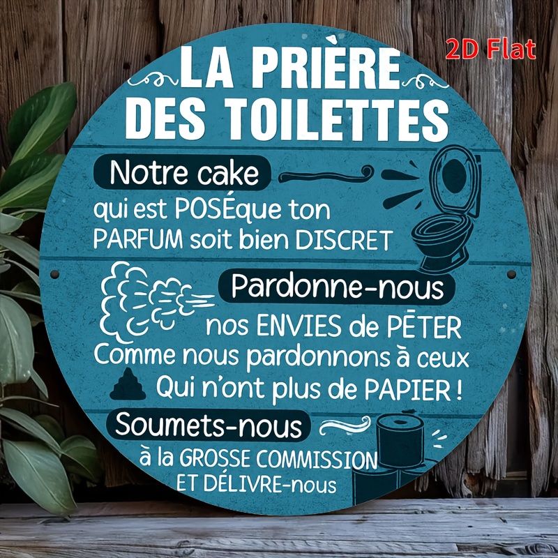 La Prière Des Toilettes Funny  - Home Bathroom Reno avaliação e preço