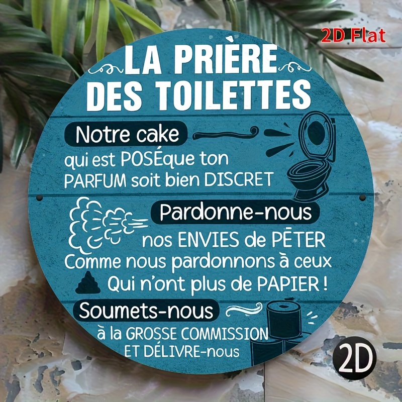 La Prière Des Toilettes Funny  - Home Bathroom Reno avaliação e preço