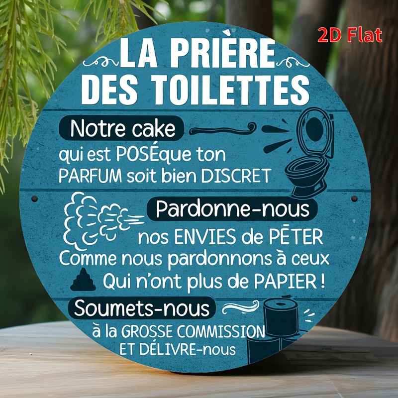 La Prière Des Toilettes Funny  - Home Bathroom Reno avaliação e preço
