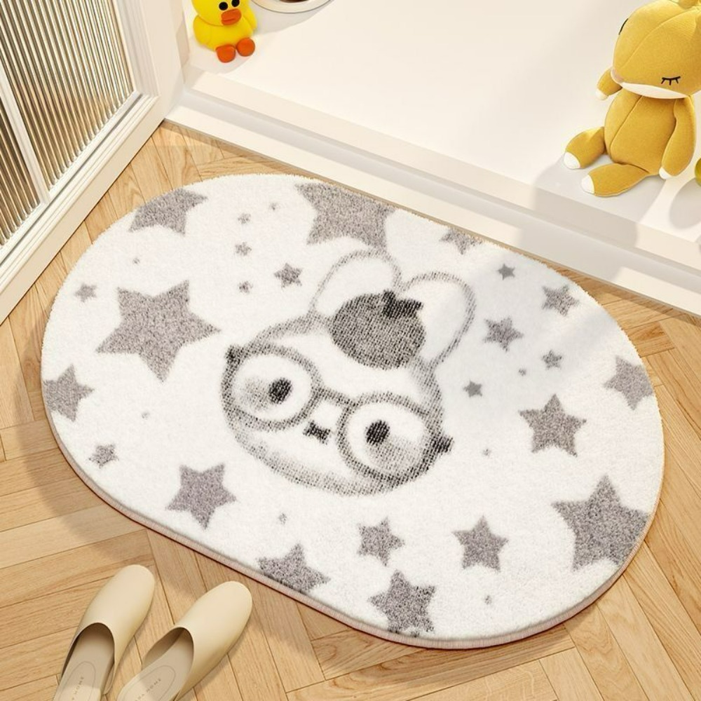 Miffy Cartoon Floor Mat Soft I - Home Edit Bathroom avaliação e preço