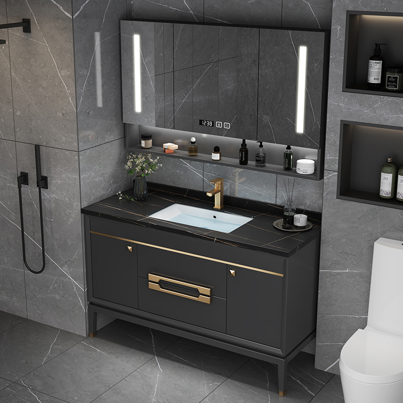 Black Sink Luxury Bathroom Cab - Home Bathroom Vanity Combo avaliação e preço