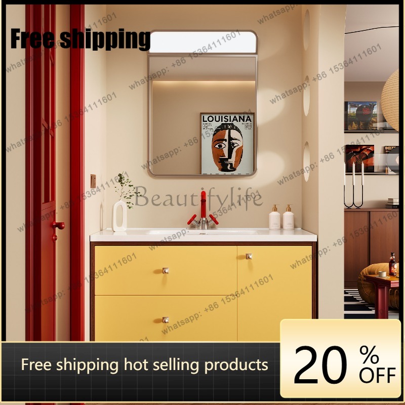 LJY Sink Wall Bathroom Cabinet - Home Bathroom Vanity Combo avaliação e preço