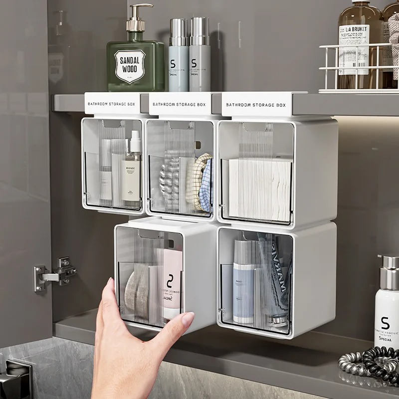 Clear Bathroom Pull-Out Storag - Home Goods Bathroom Cabinets avaliação e preço