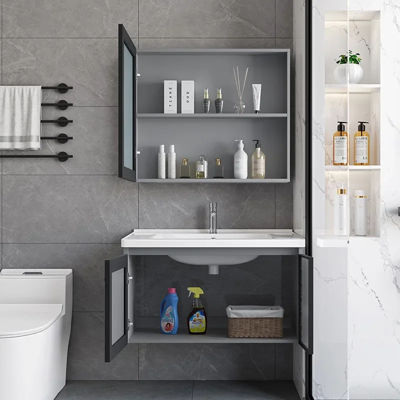 Waterproof Bathroom Cabinet wi - Home Bathroom Vanity Combo avaliação e preço
