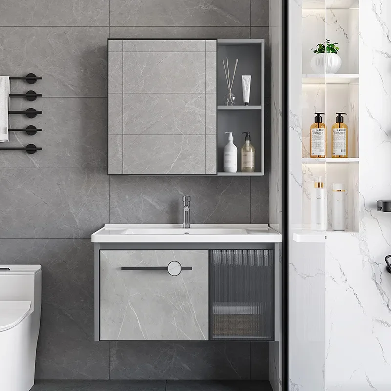 Waterproof Bathroom Cabinet wi - Home Bathroom Vanity Combo avaliação e preço