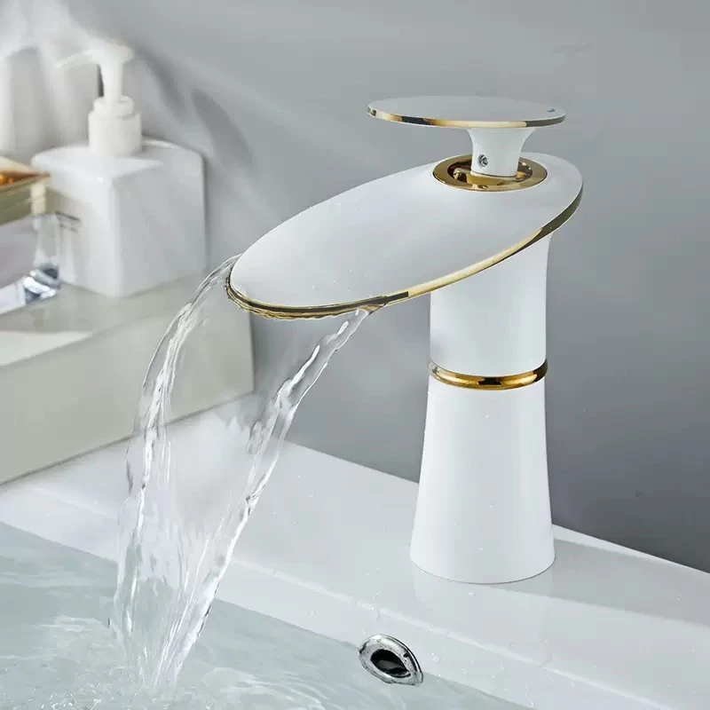 Waterfall Basin Faucet White G - Home Hardware Bathroom Faucets avaliação e preço