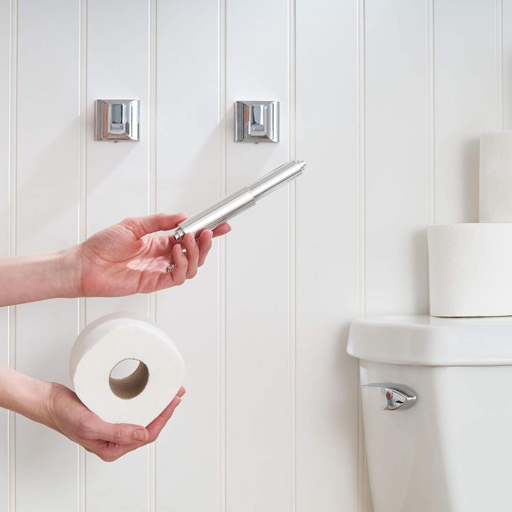 Spring Loaded Toilet Paper Rol - Toilet Paper Holder avaliação e preço