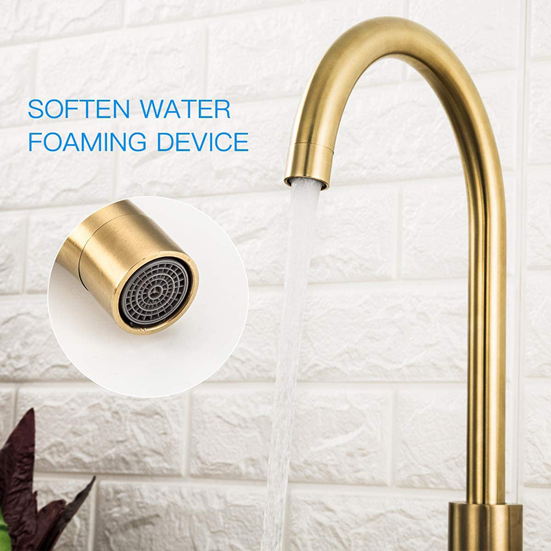 Stainless Steel Brushed Gold F - Home Hardware Bathroom Faucets avaliação e preço