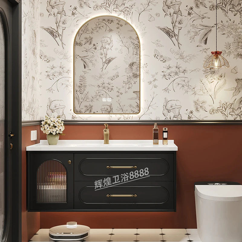 French Luxury Bathroom Cabinet - Home Bathroom Vanity Combo avaliação e preço