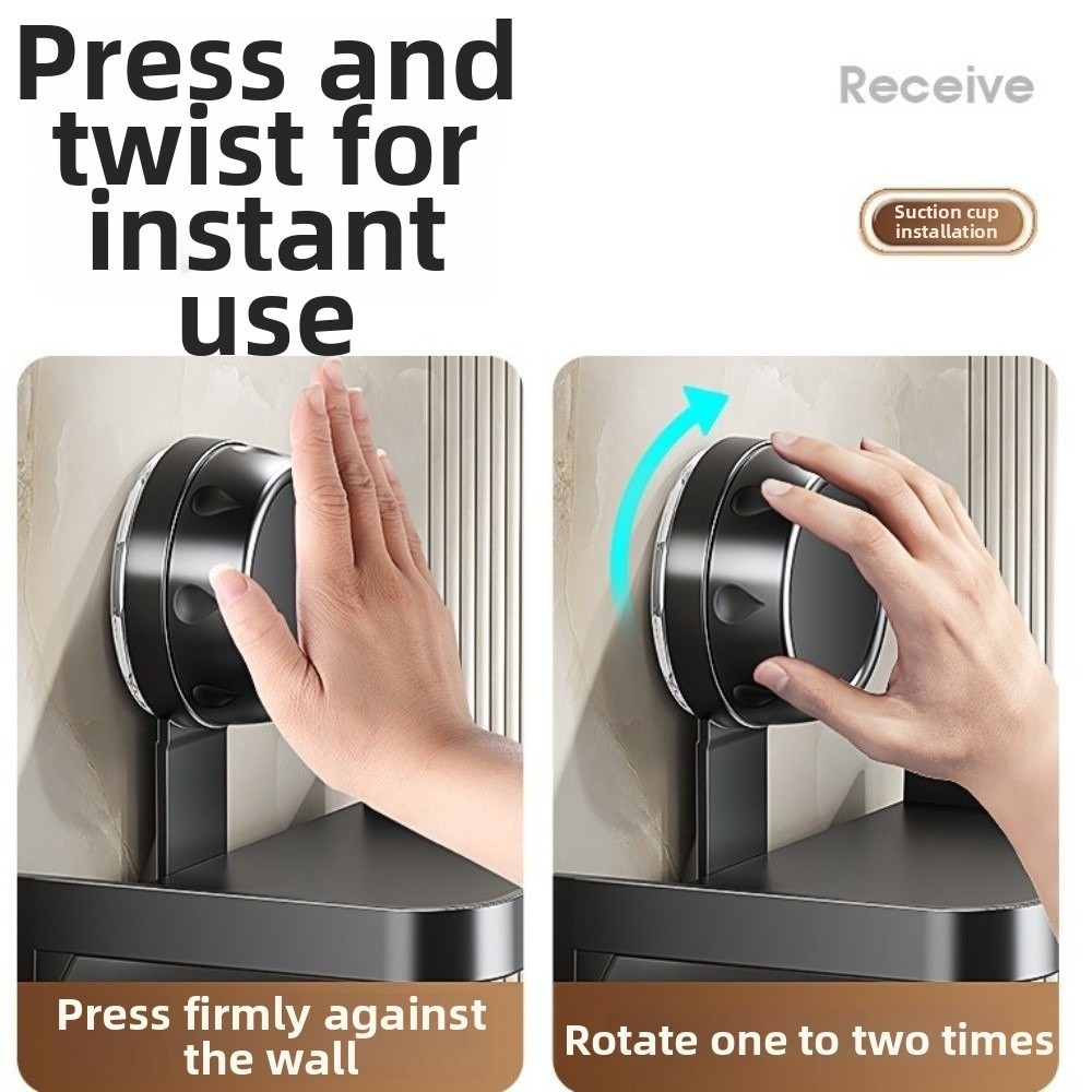 Suction Cup Bathroom Paper Hol - Toilet Paper Holder avaliação e preço