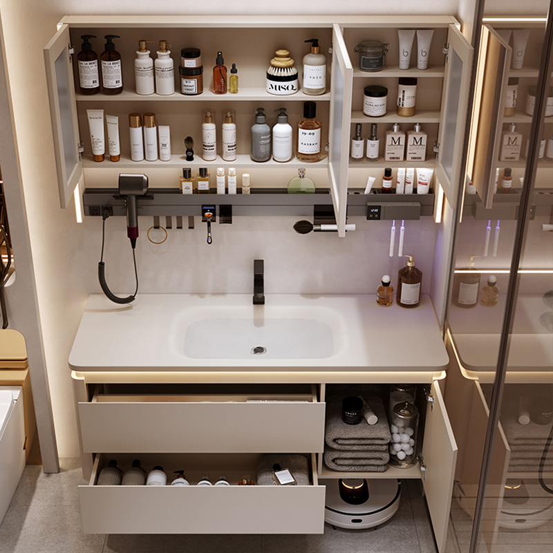 Modern Simple Bathroom Cabinet - Home Bathroom Vanity Combo avaliação e preço
