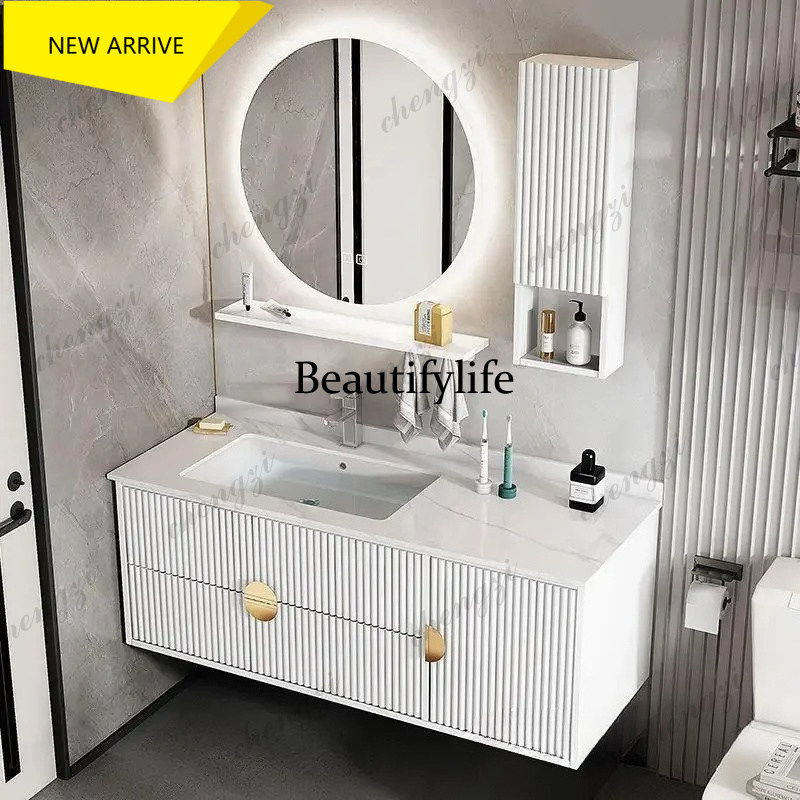 M178 Compact Bathroom Cabinet  - Home Bathroom Vanity Combo avaliação e preço