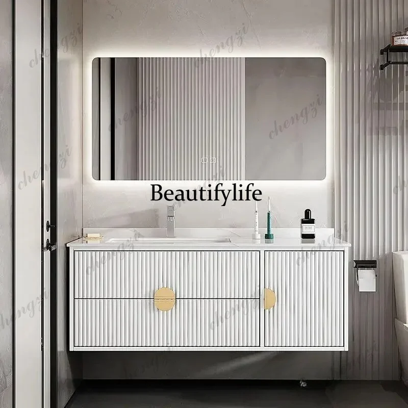 M178 Compact Bathroom Cabinet  - Home Bathroom Vanity Combo avaliação e preço