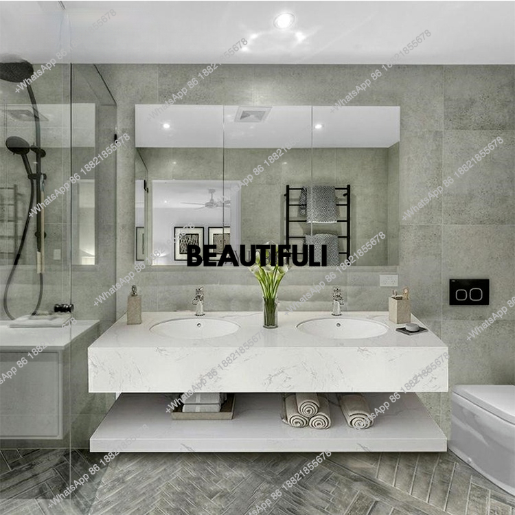 modern luxury customized hotel - Home Bathroom Vanity Combo avaliação e preço