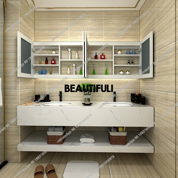 modern luxury customized hotel - Home Bathroom Vanity Combo avaliação e preço