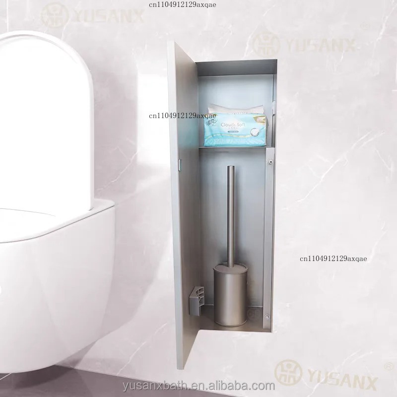 304 Stainless Steel Embedded W - Toilet Paper Holder avaliação e preço
