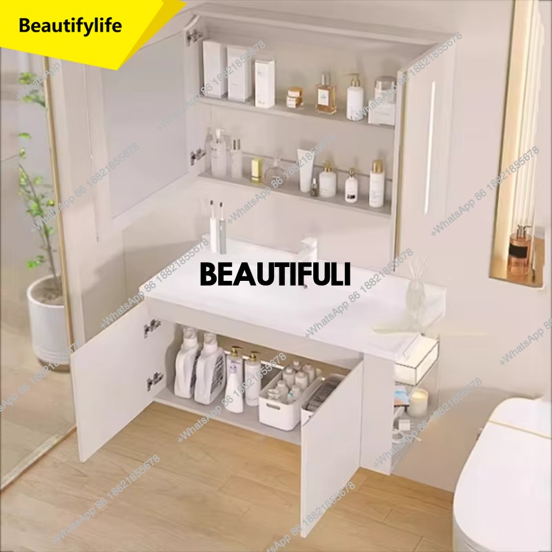 a17 Toilet Mirror Bathroom Cab - Home Bathroom Vanity Combo avaliação e preço