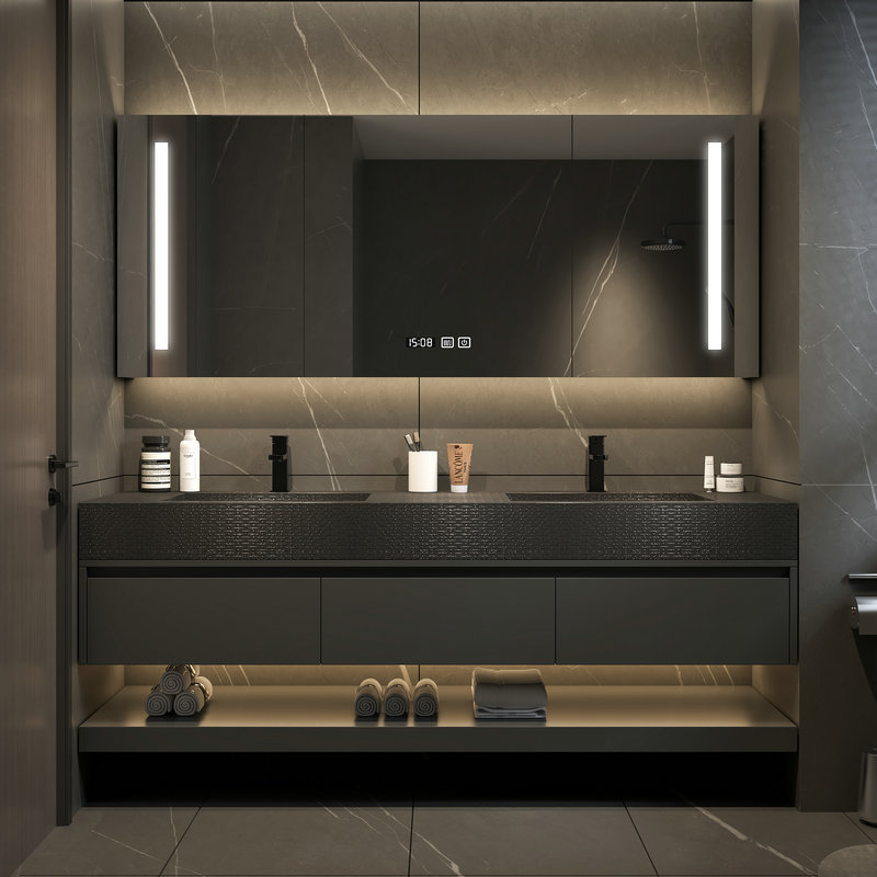 Bathroom Storage Furniture For - Home Bathroom Vanity Combo avaliação e preço