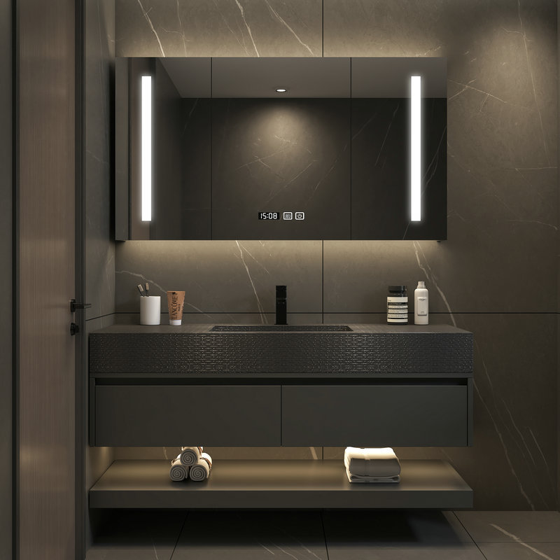 Bathroom Storage Furniture For - Home Bathroom Vanity Combo avaliação e preço