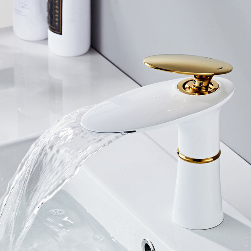 Waterfall Basin Faucet White G - Home Hardware Bathroom Faucets avaliação e preço