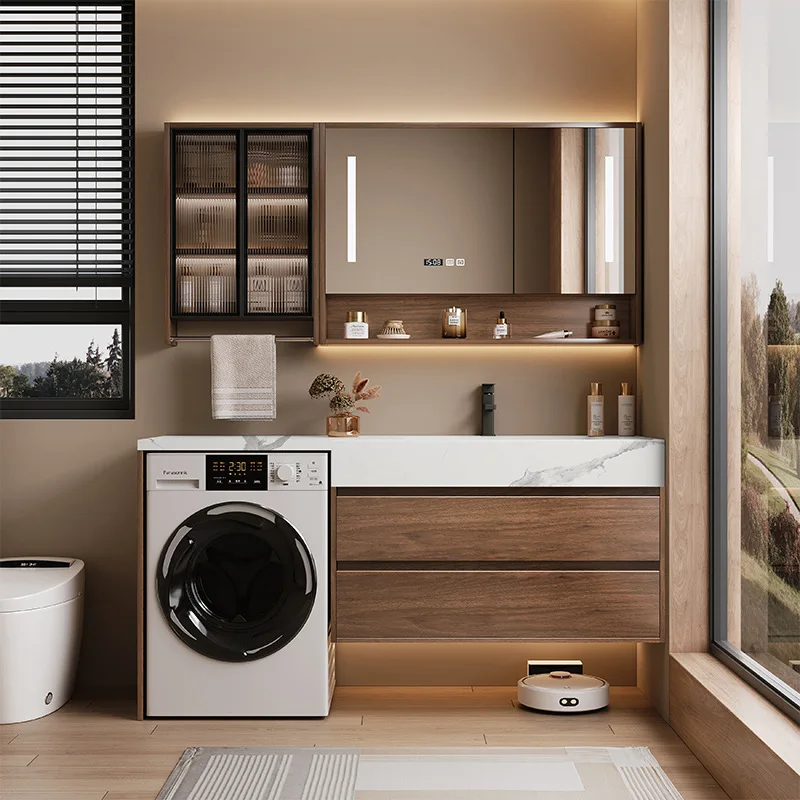 Modern Bathroom Storage Cabine - Home Bathroom Vanity Combo avaliação e preço