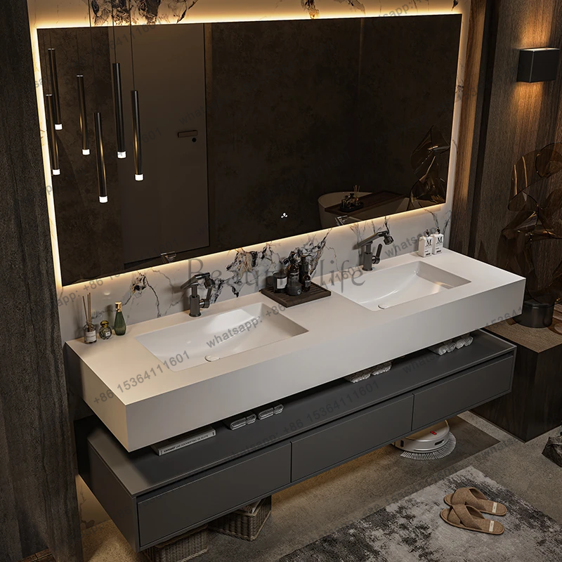 ljy Mirror Storage Bathroom Ca - Home Bathroom Vanity Combo avaliação e preço