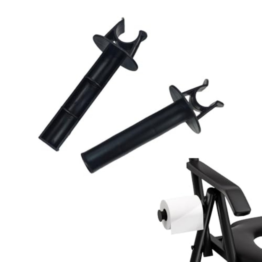 2 Pack Bedside Commode Toilet  - Toilet Paper Holder avaliação e preço