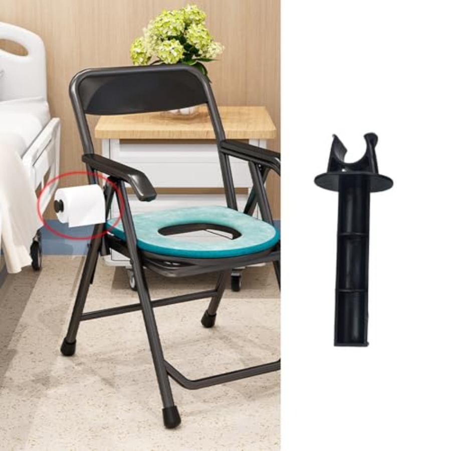 2 Pack Bedside Commode Toilet  - Toilet Paper Holder avaliação e preço
