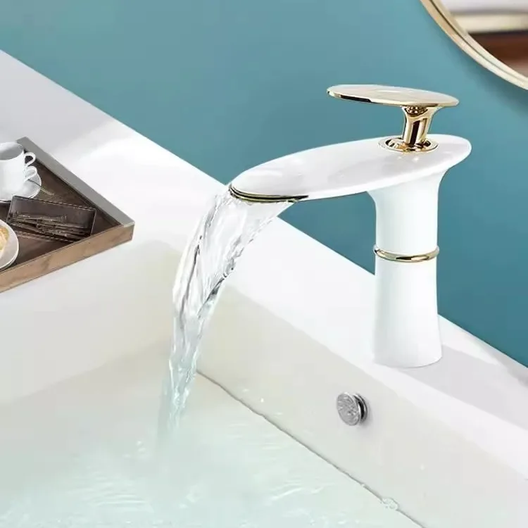 Waterfall Basin Faucet White G - Home Hardware Bathroom Faucets avaliação e preço