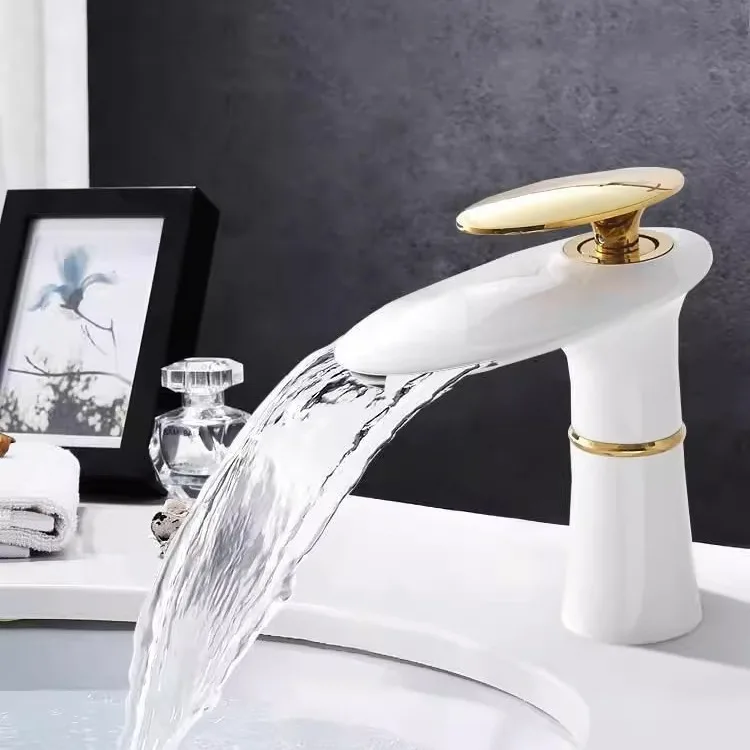 Waterfall Basin Faucet White G - Home Hardware Bathroom Faucets avaliação e preço