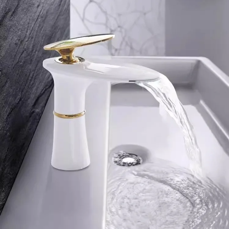 Waterfall Basin Faucet White G - Home Hardware Bathroom Faucets avaliação e preço