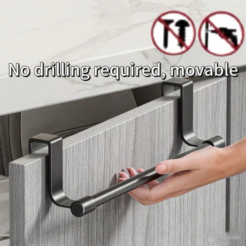 Towel Rod Steel Metal Wire Ove - Home Goods Bathroom Cabinets avaliação e preço
